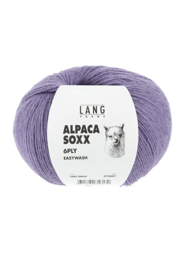 Lang yarns Alpaca Soxx 6ply