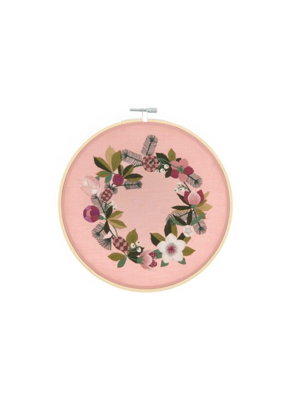 Stickpackung vorgezeichnet Christrosen