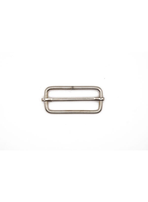 Leiterschnalle 4cm silber