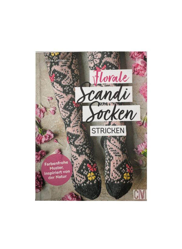 CV "Florale scandi Socken stricken"