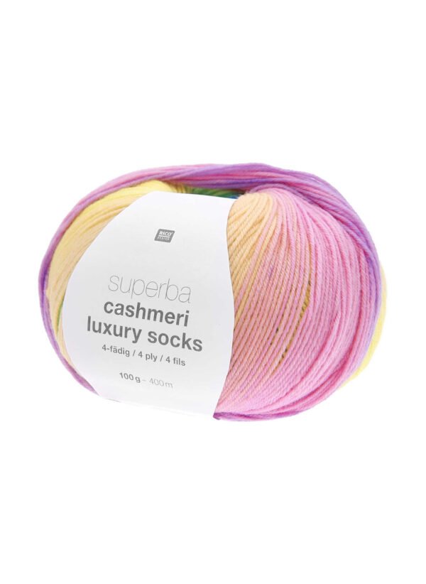 Rico Design Superba cashmeri luxury socks 4ply